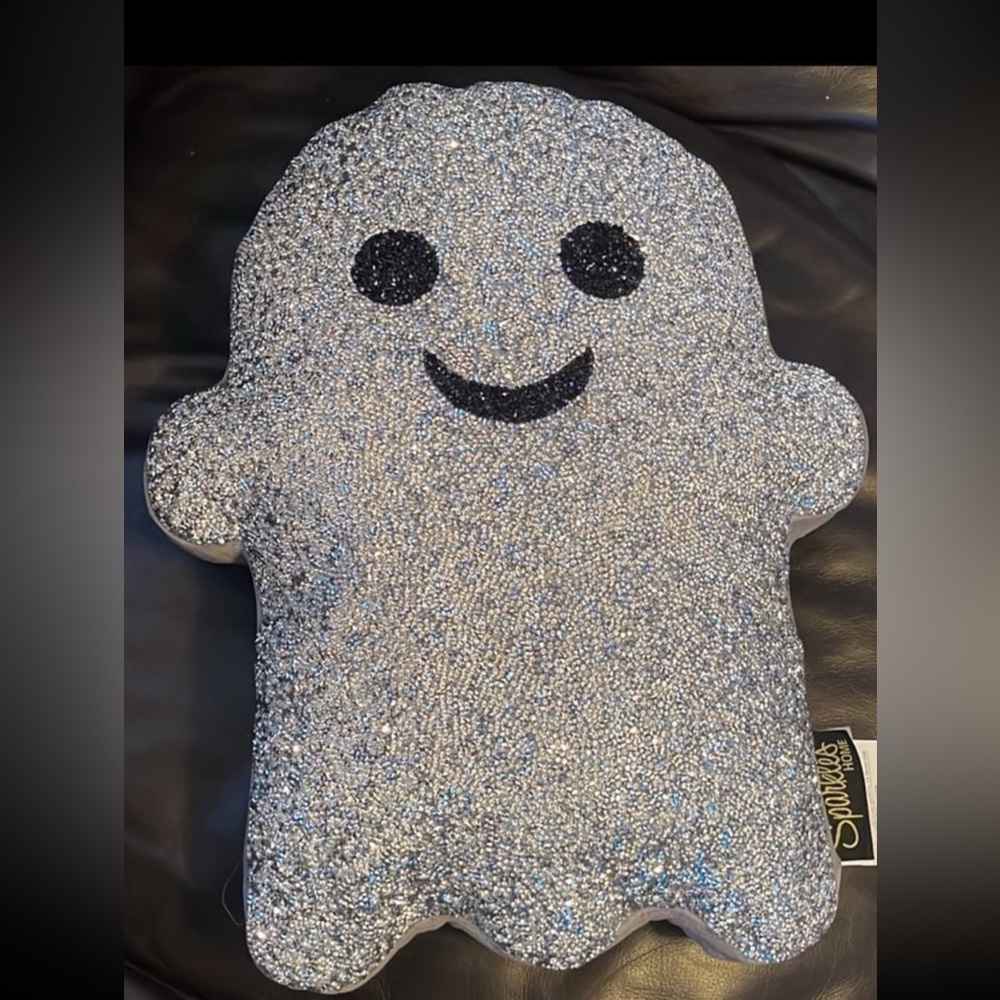 Sparkles Home rhinestone ghost Pillow.